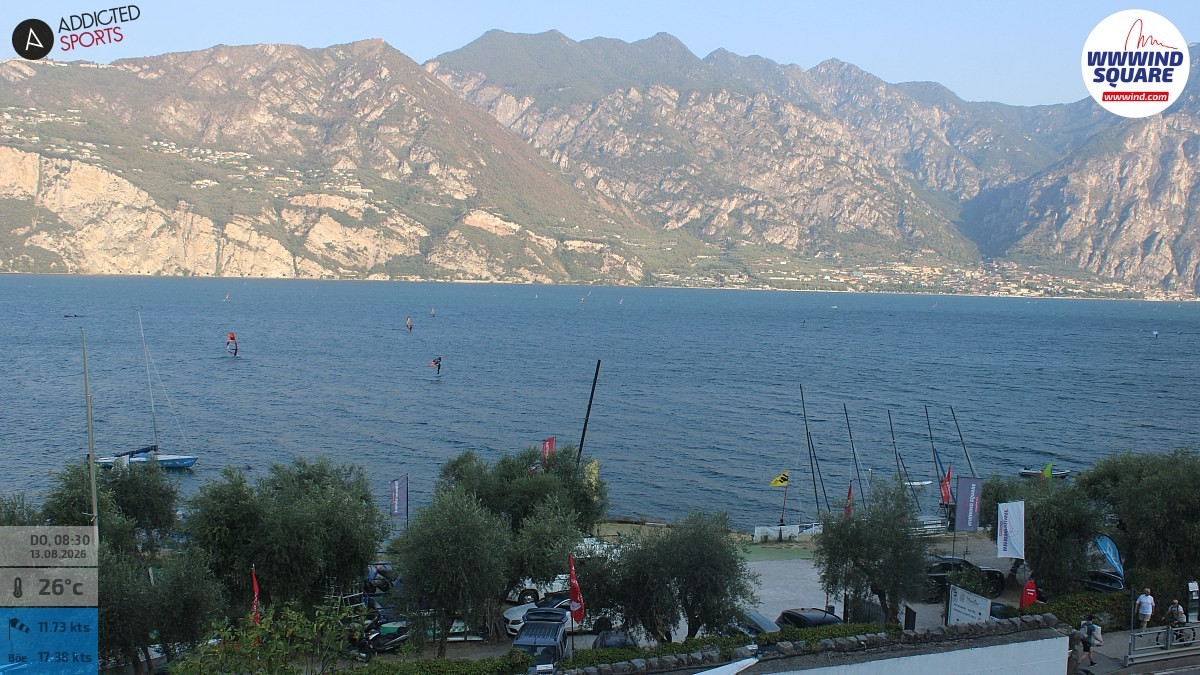 Archiv Foto Webcam Gardasee - Malcesine