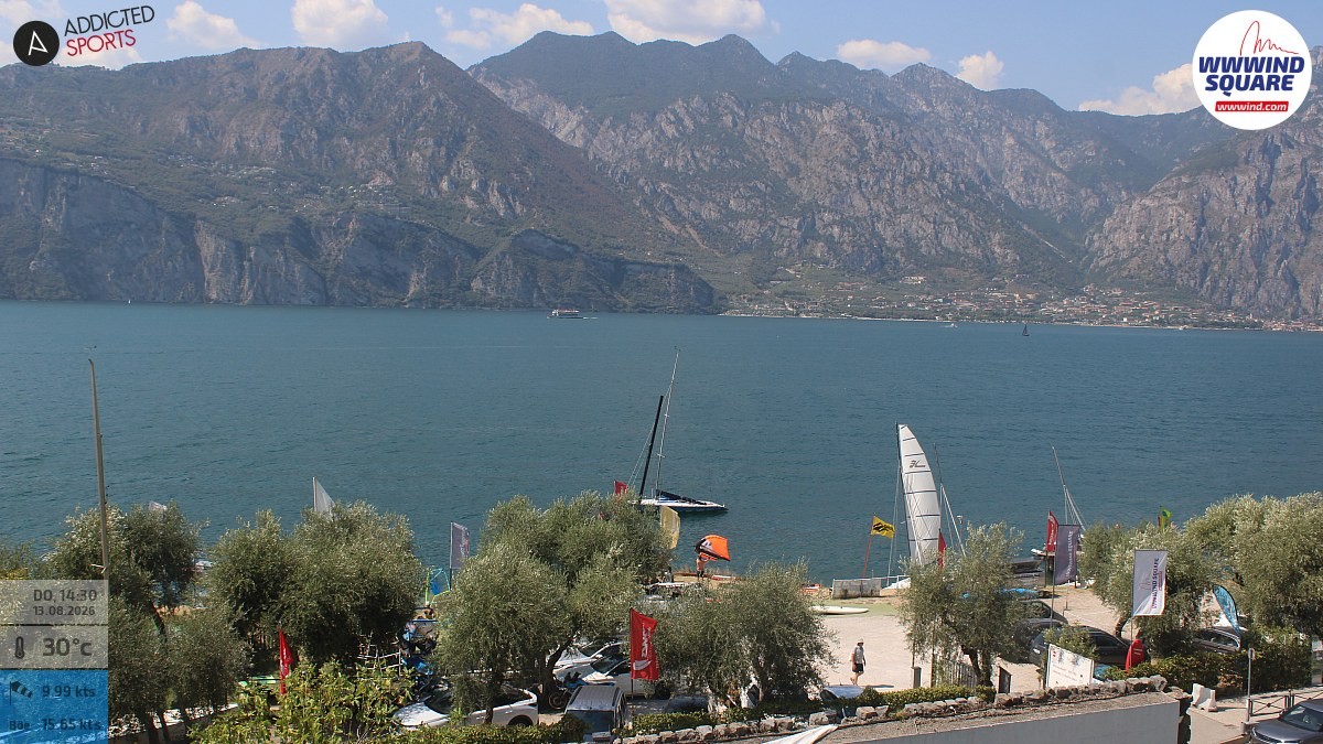 Archiv Foto Webcam Gardasee - Malcesine