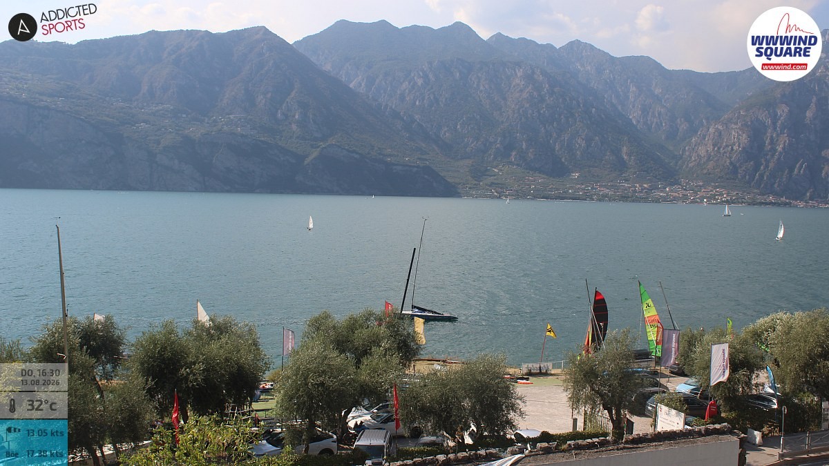Archiv Foto Webcam Gardasee - Malcesine