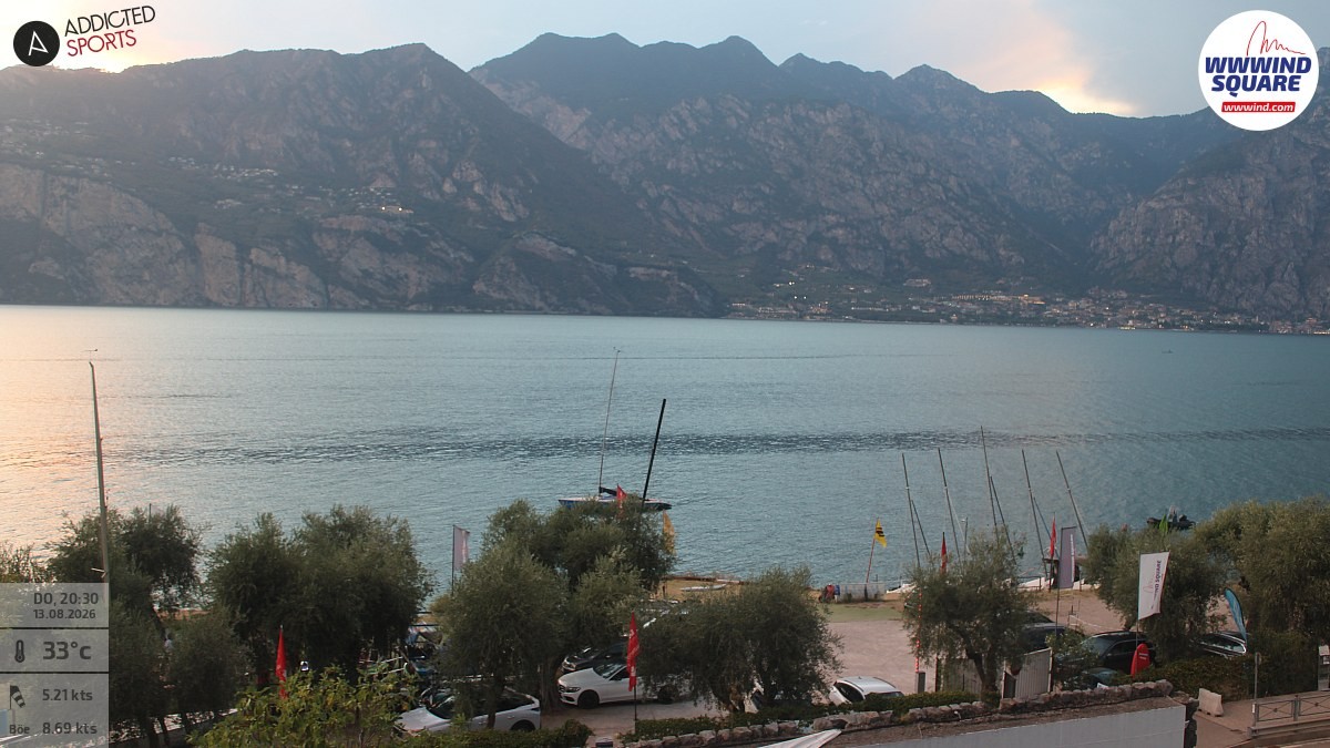 Archiv Foto Webcam Gardasee - Malcesine