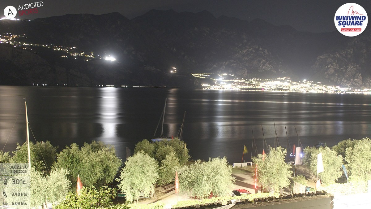 Archiv Foto Webcam Gardasee - Malcesine