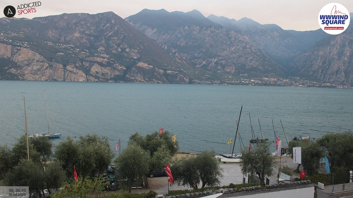 Archiv Foto Webcam Gardasee - Malcesine