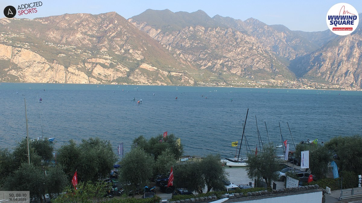 Archiv Foto Webcam Gardasee - Malcesine