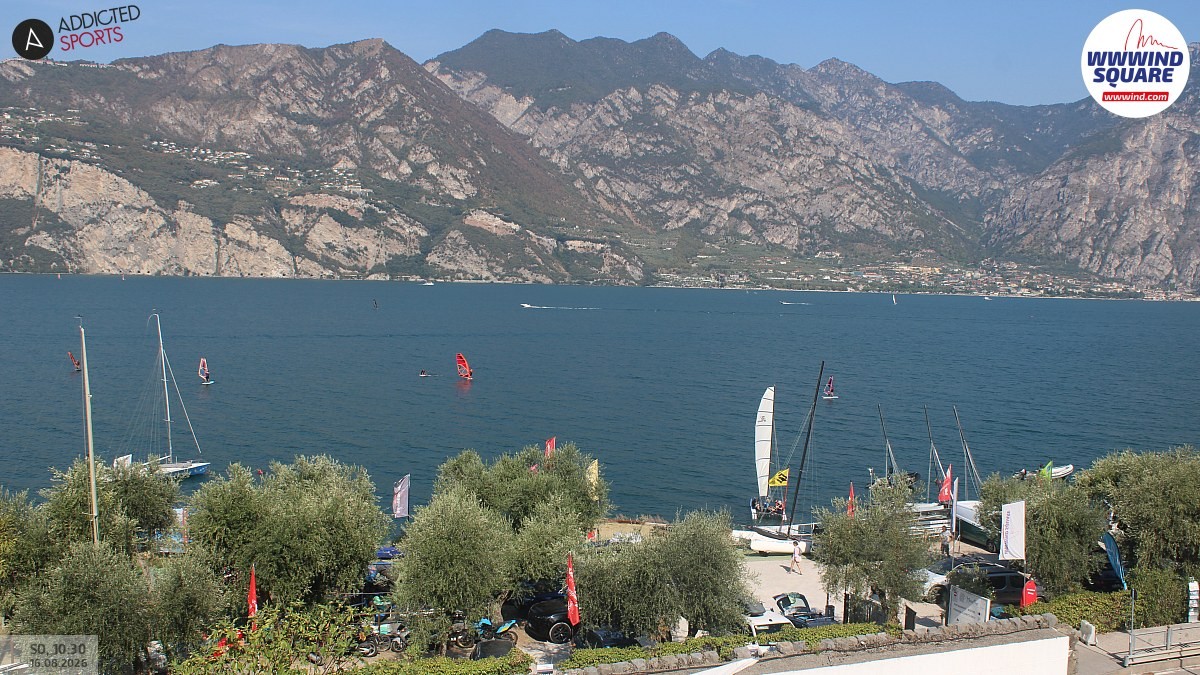 Archiv Foto Webcam Gardasee - Malcesine
