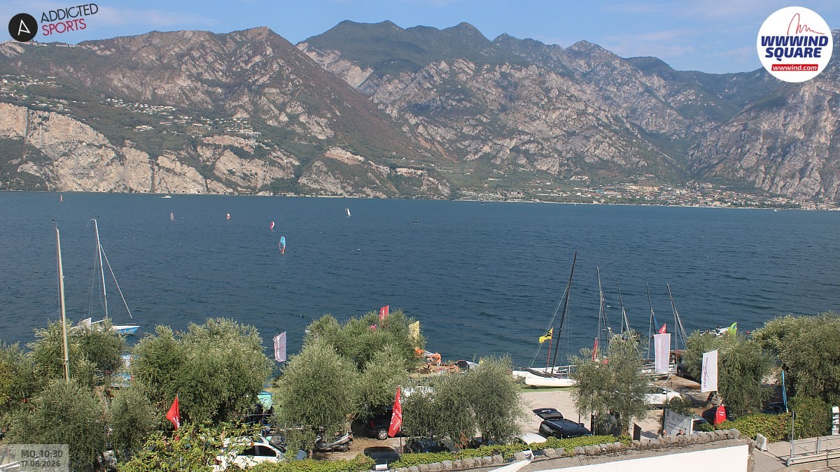 Archiv Foto Webcam Gardasee - Malcesine