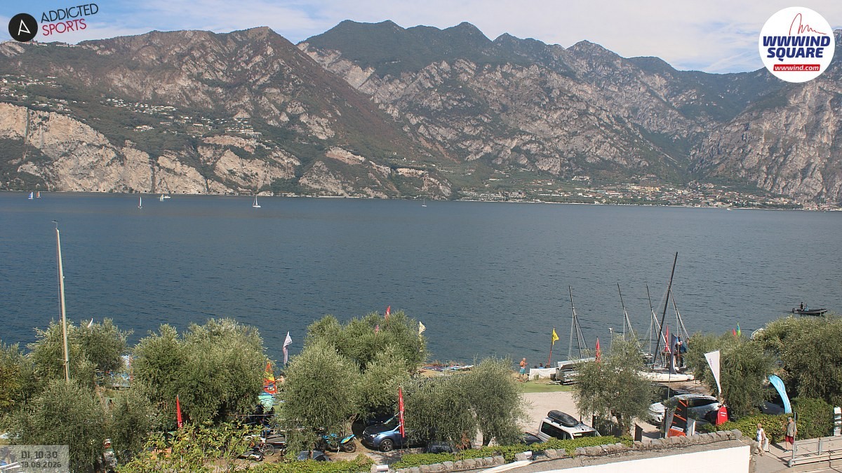 Archiv Foto Webcam Gardasee - Malcesine