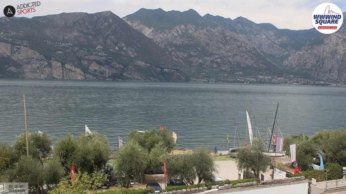 Archiv Foto Webcam Gardasee - Malcesine