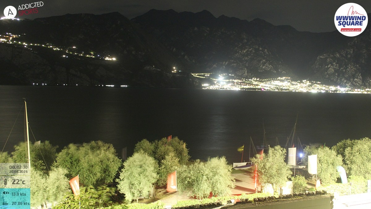 Archiv Foto Webcam Gardasee - Malcesine