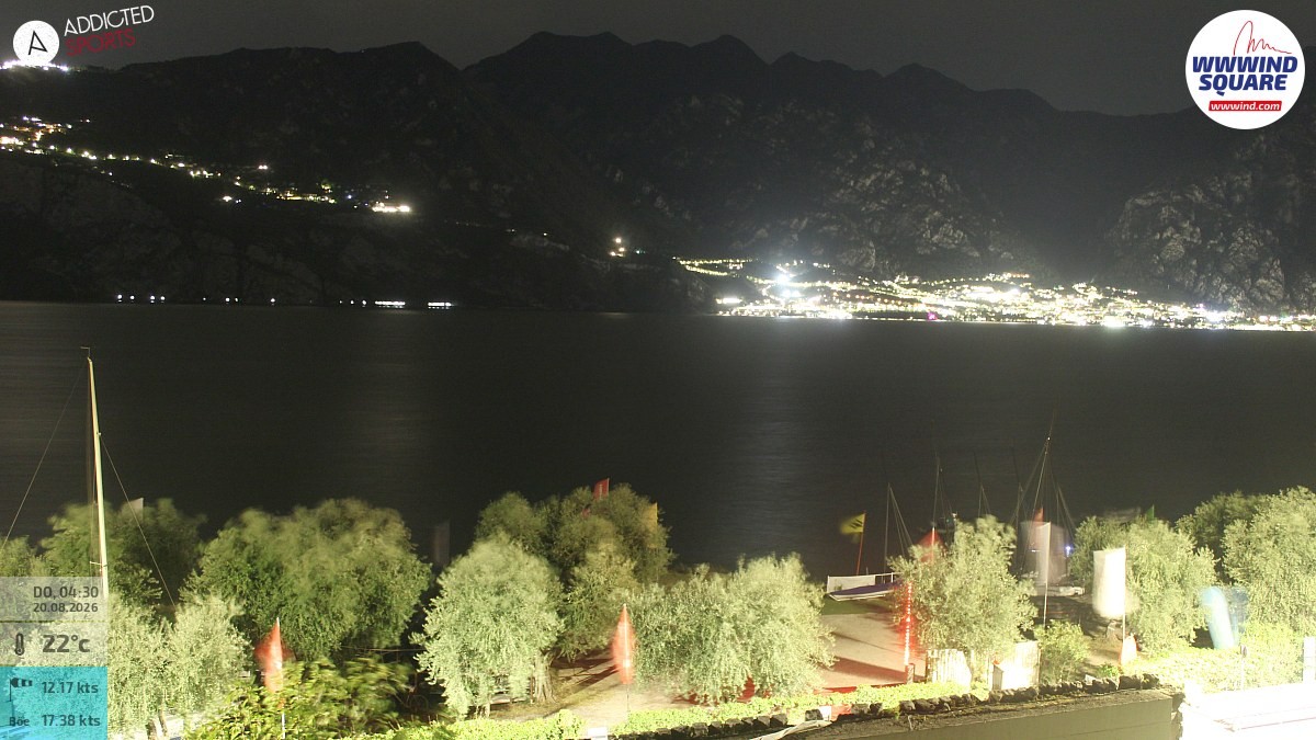 Archiv Foto Webcam Gardasee - Malcesine