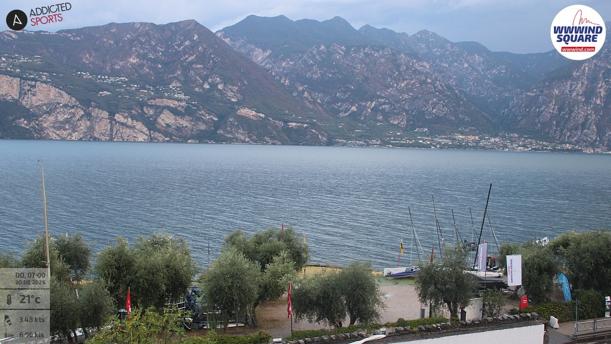 Archiv Foto Webcam Gardasee - Malcesine
