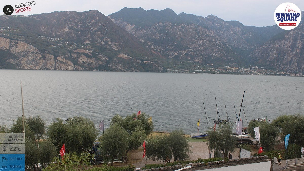 Archiv Foto Webcam Gardasee - Malcesine