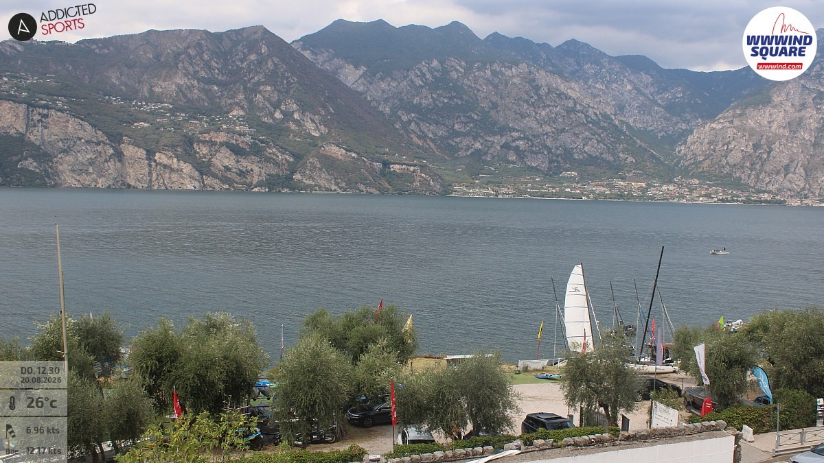 Archiv Foto Webcam Gardasee - Malcesine