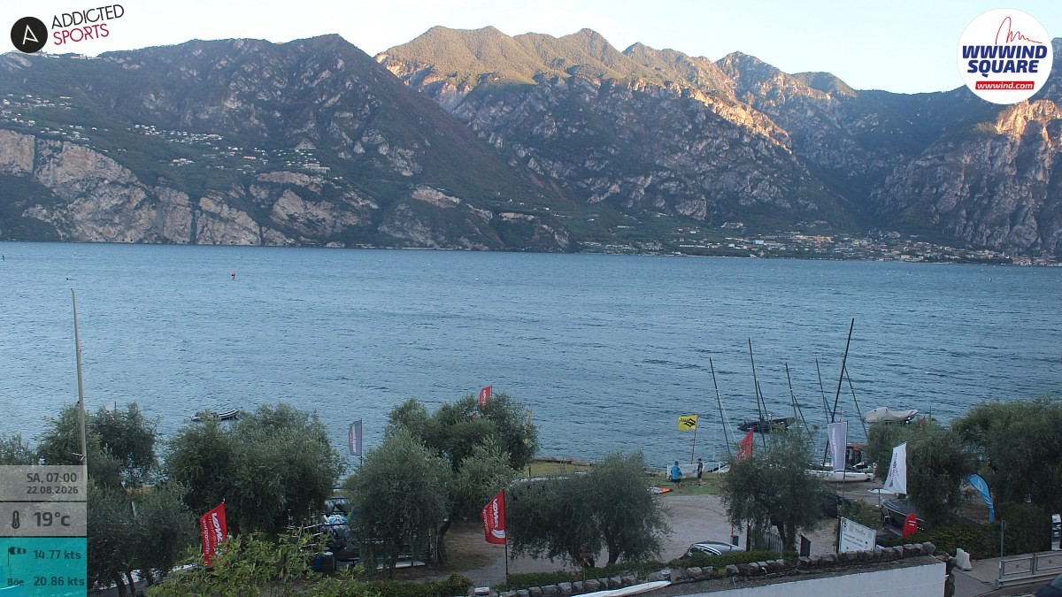 Archiv Foto Webcam Gardasee - Malcesine