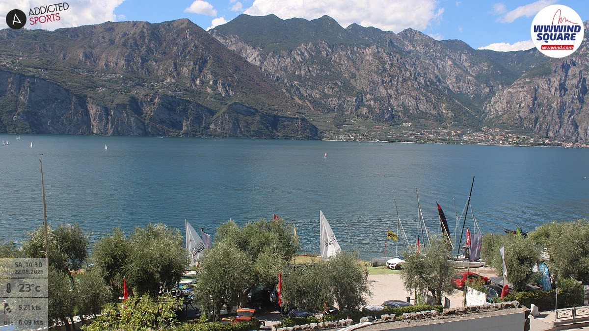 Archiv Foto Webcam Gardasee - Malcesine