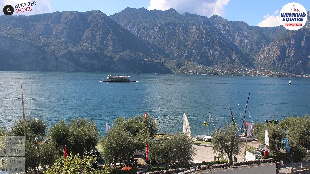 Archiv Foto Webcam Gardasee - Malcesine