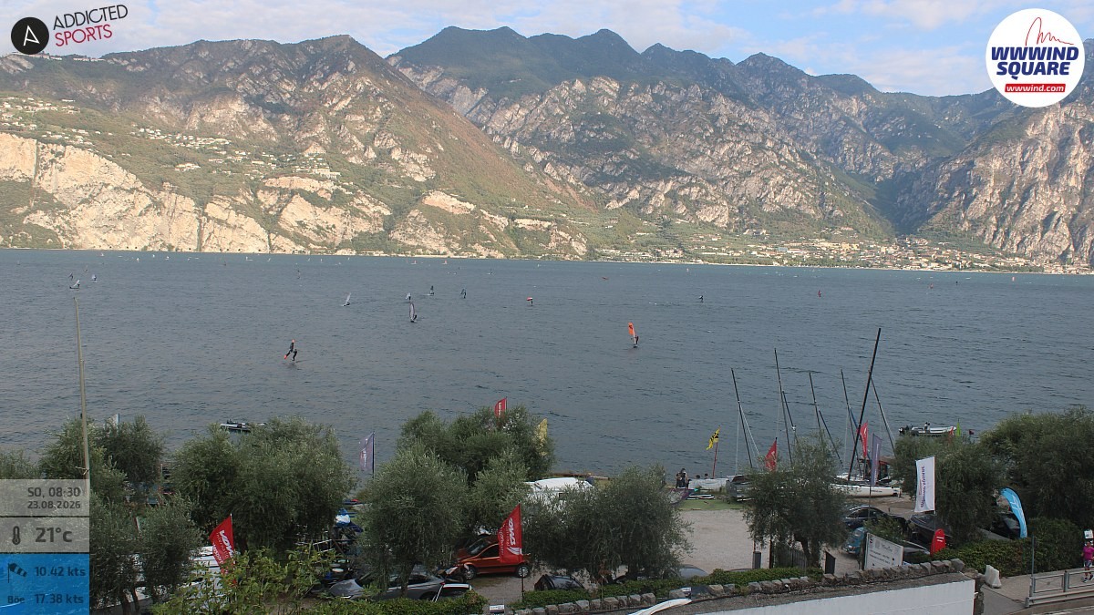Archived image Webcam Lake Garda - Malcesine