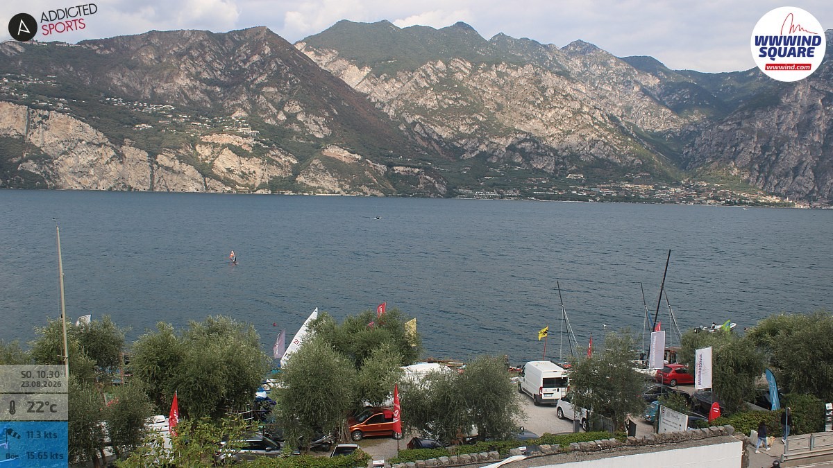 Archived image Webcam Lake Garda - Malcesine