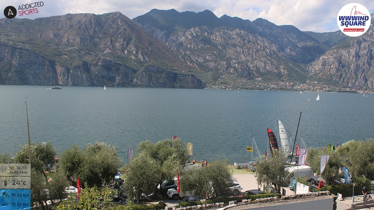 Archived image Webcam Lake Garda - Malcesine