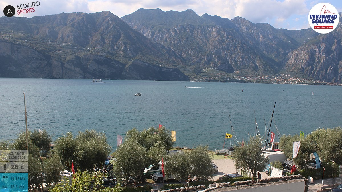 Archived image Webcam Lake Garda - Malcesine