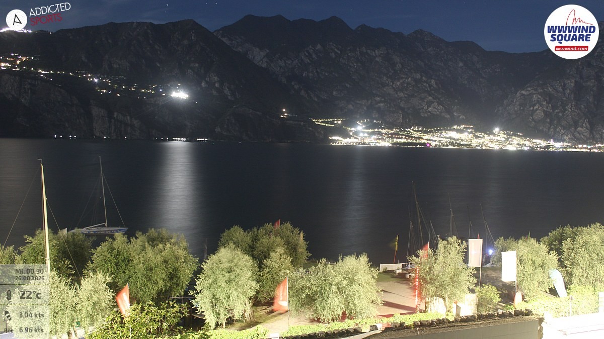 Archiv Foto Webcam Gardasee - Malcesine