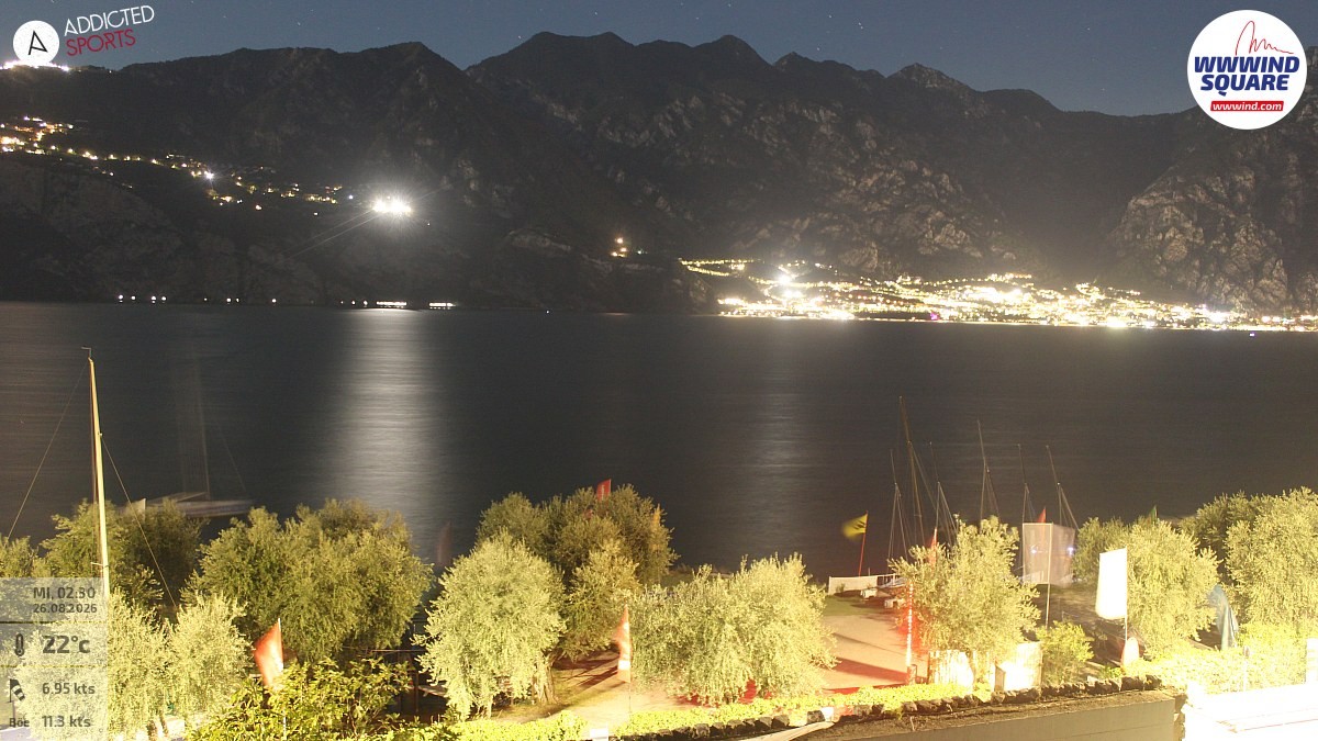 Archiv Foto Webcam Gardasee - Malcesine