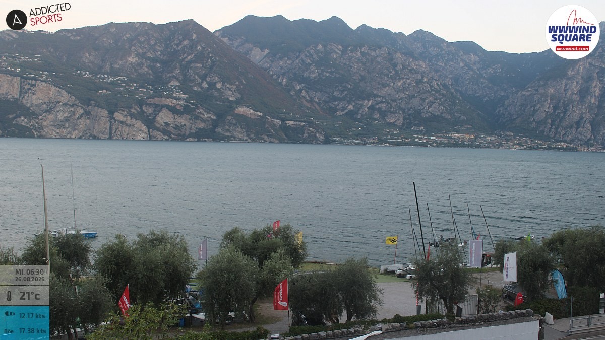 Archiv Foto Webcam Gardasee - Malcesine
