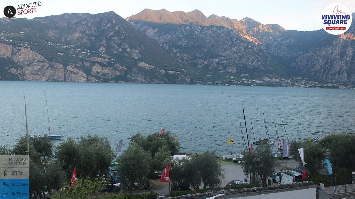Archiv Foto Webcam Gardasee - Malcesine