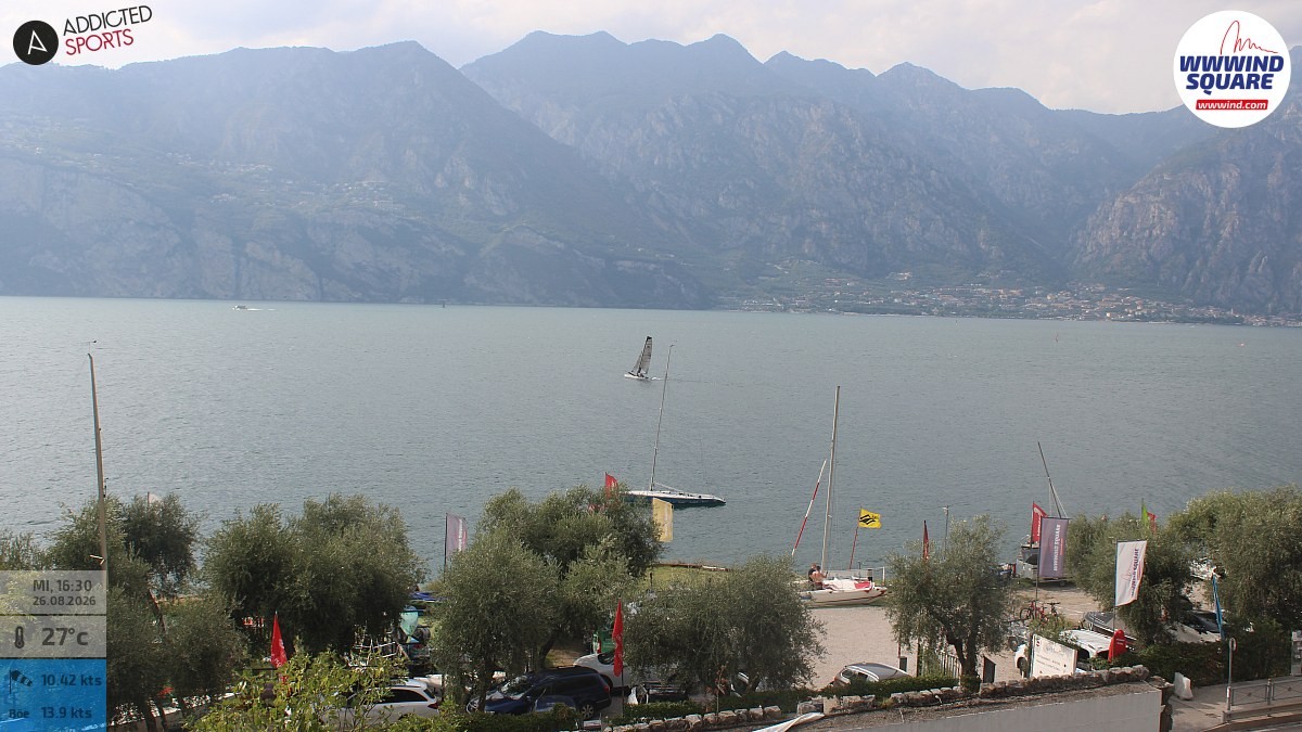 Archiv Foto Webcam Gardasee - Malcesine