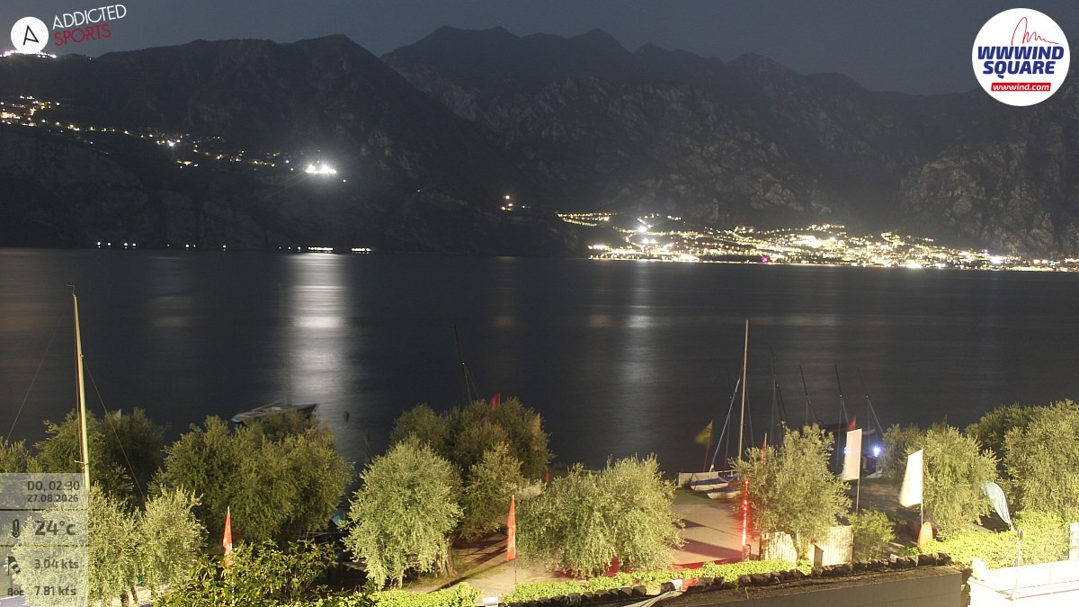 Archiv Foto Webcam Gardasee - Malcesine