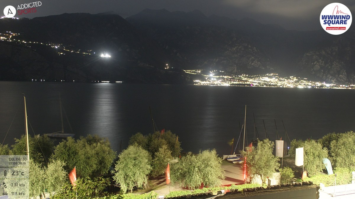 Archiv Foto Webcam Gardasee - Malcesine