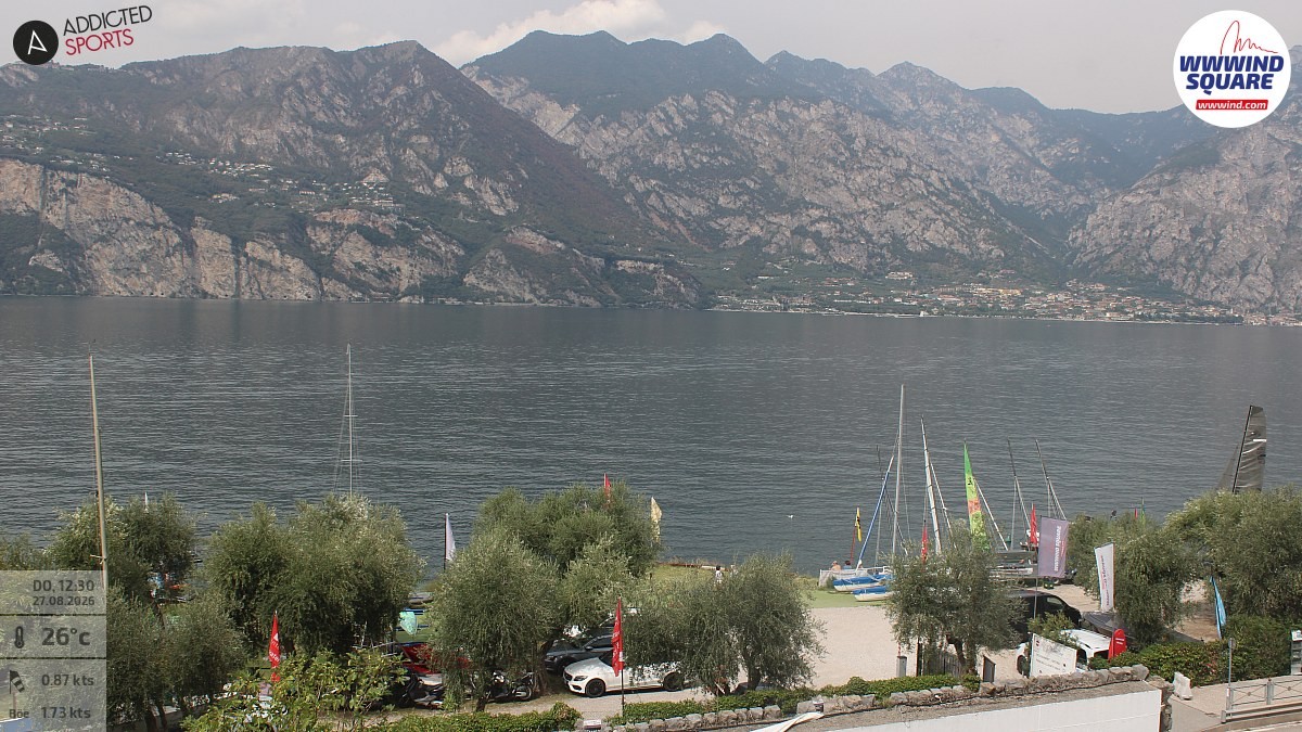 Archiv Foto Webcam Gardasee - Malcesine