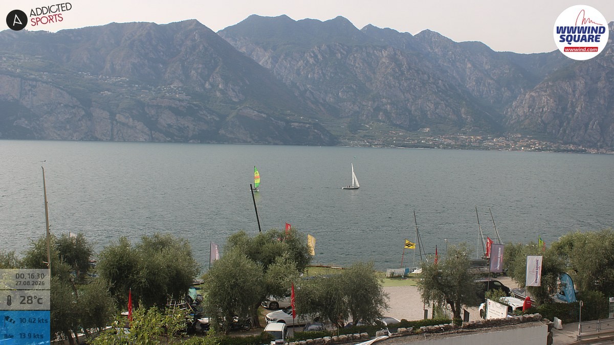 Archiv Foto Webcam Gardasee - Malcesine