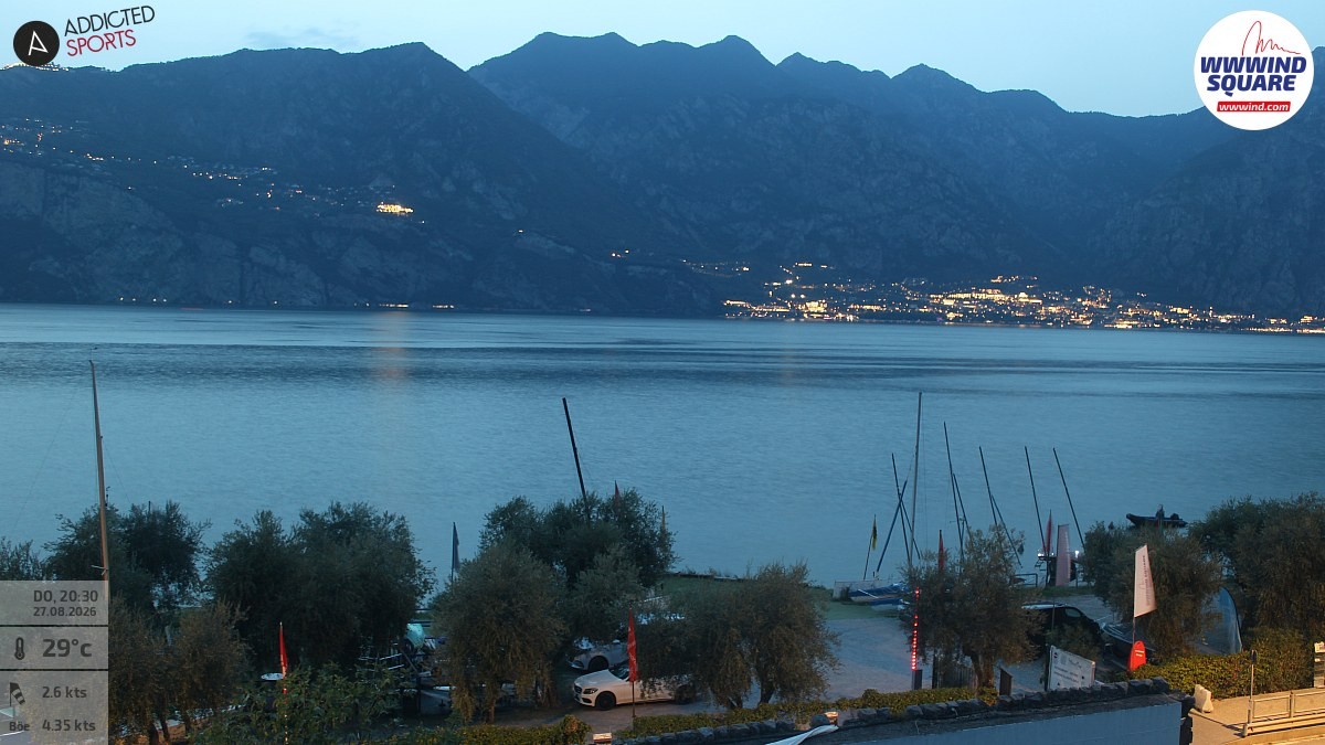 Archiv Foto Webcam Gardasee - Malcesine