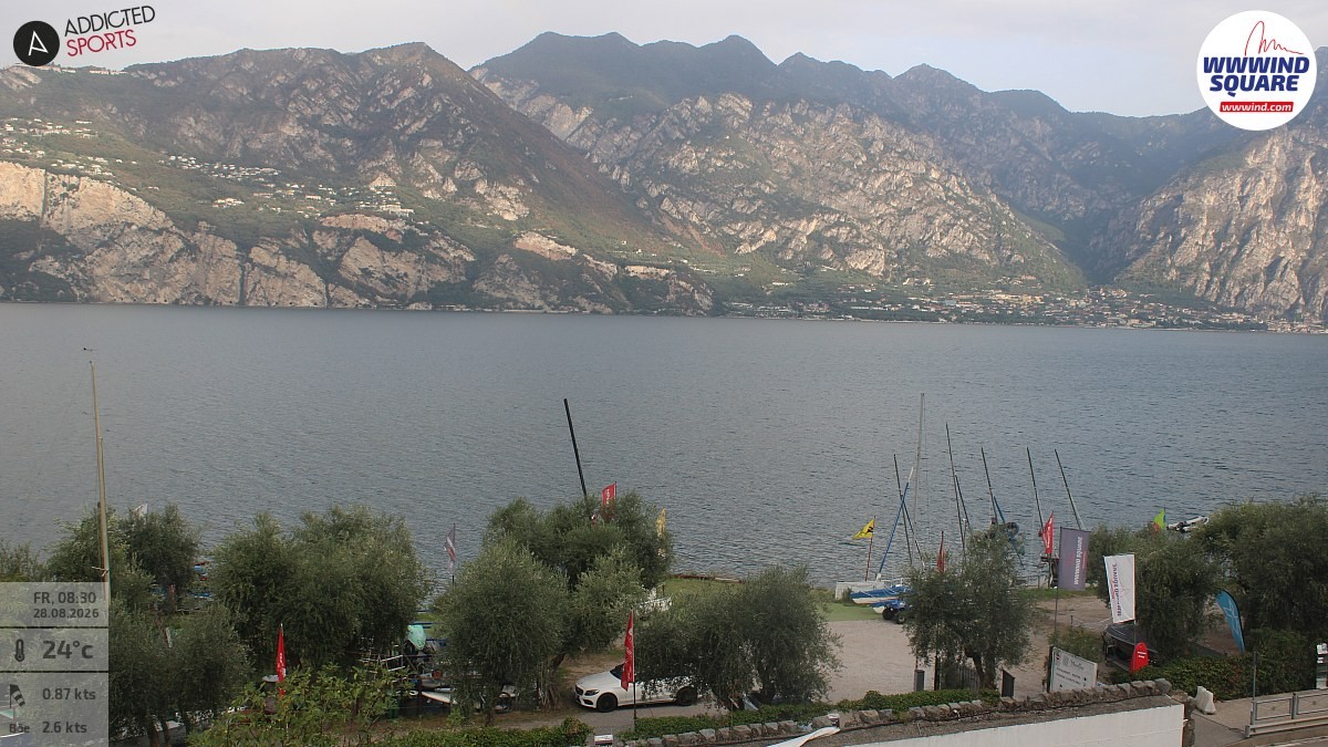 Archived image Webcam Lake Garda - Malcesine