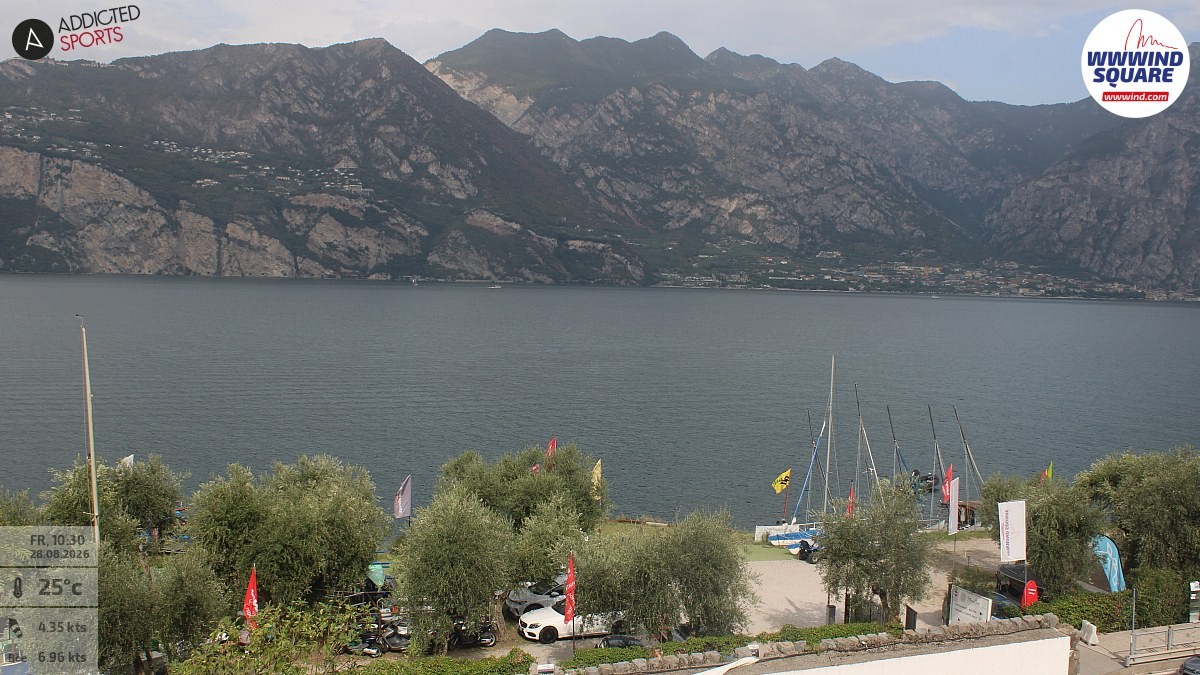 Archived image Webcam Lake Garda - Malcesine