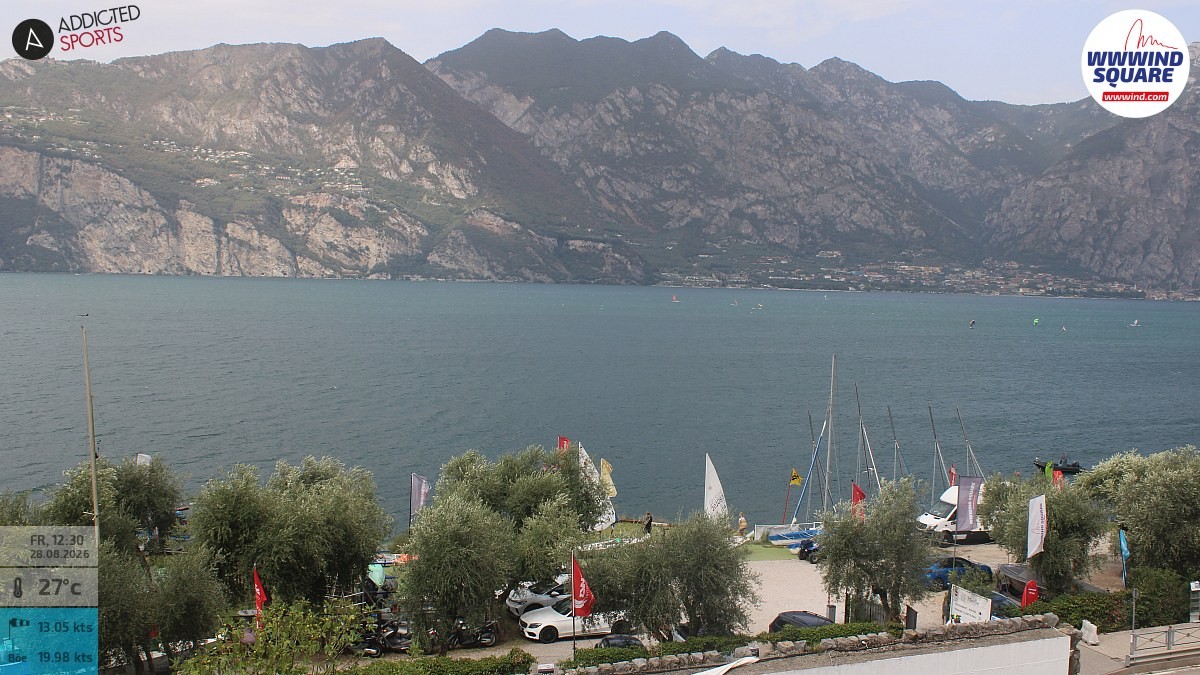 Archived image Webcam Lake Garda - Malcesine