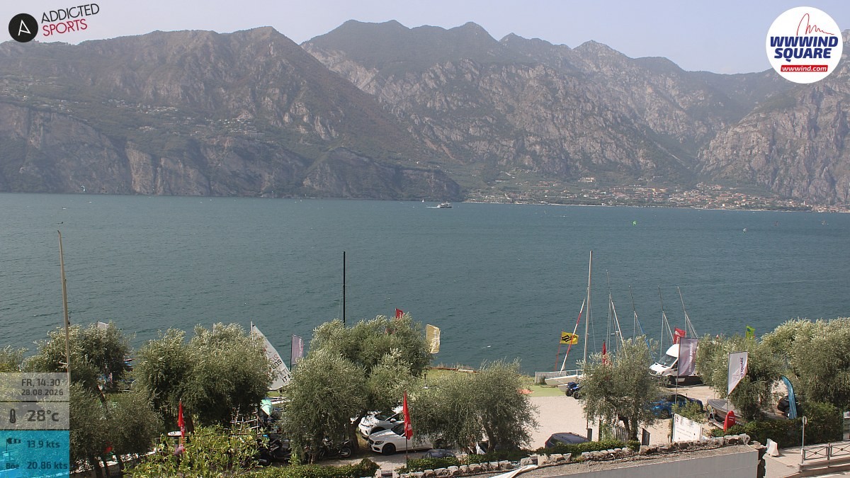 Archived image Webcam Lake Garda - Malcesine