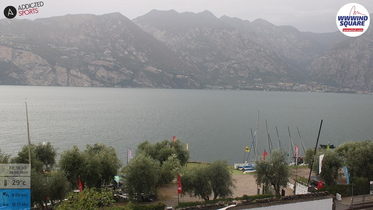 Archiv Foto Webcam Gardasee - Malcesine