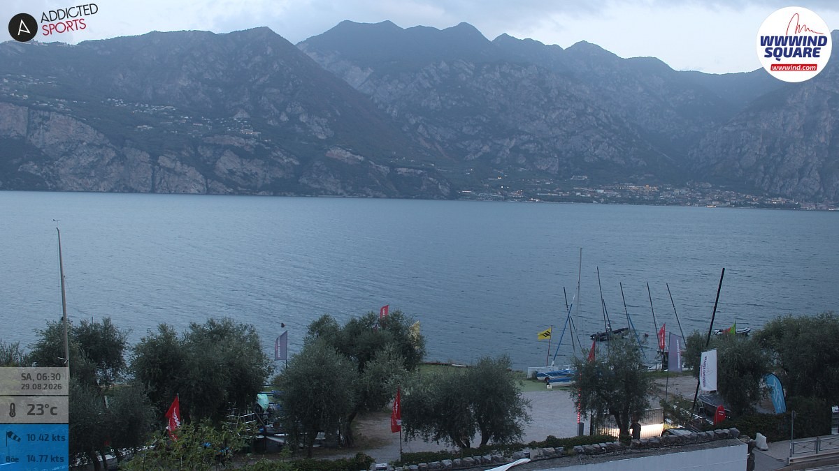 Archived image Webcam Lake Garda - Malcesine