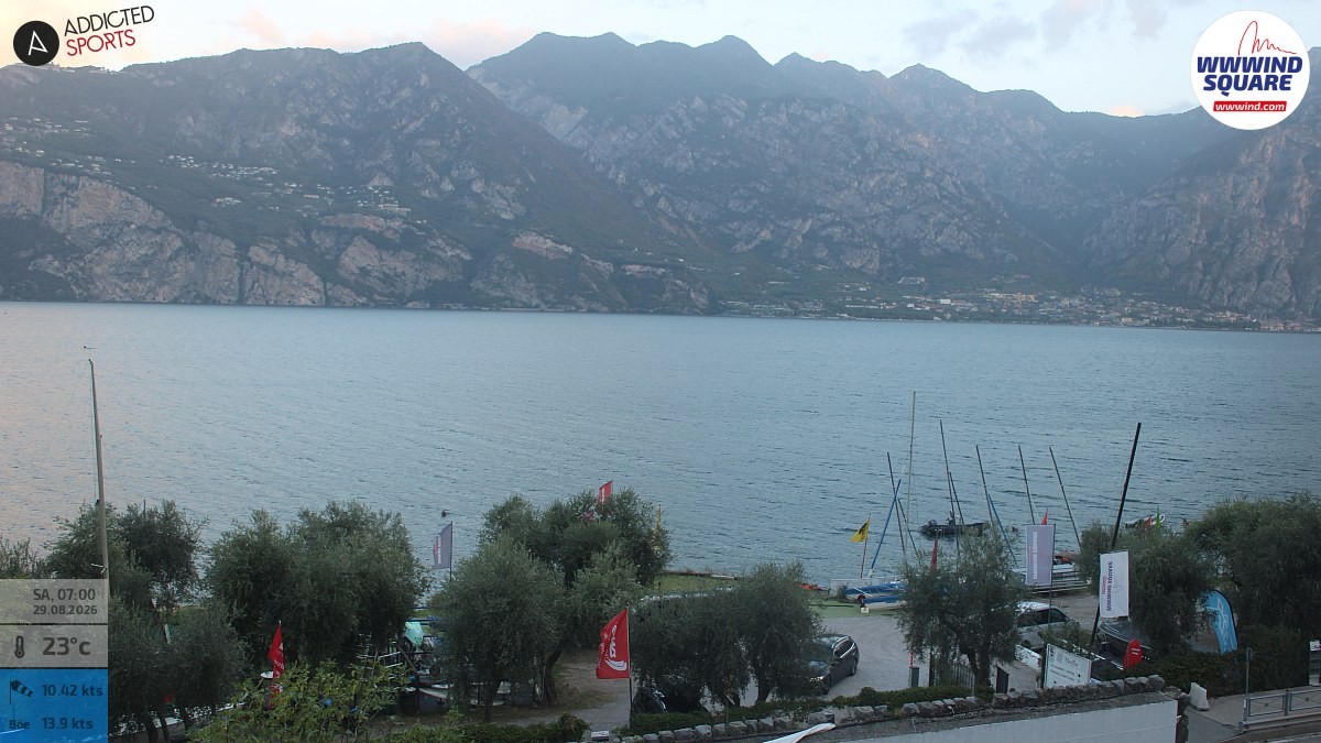 Archived image Webcam Lake Garda - Malcesine