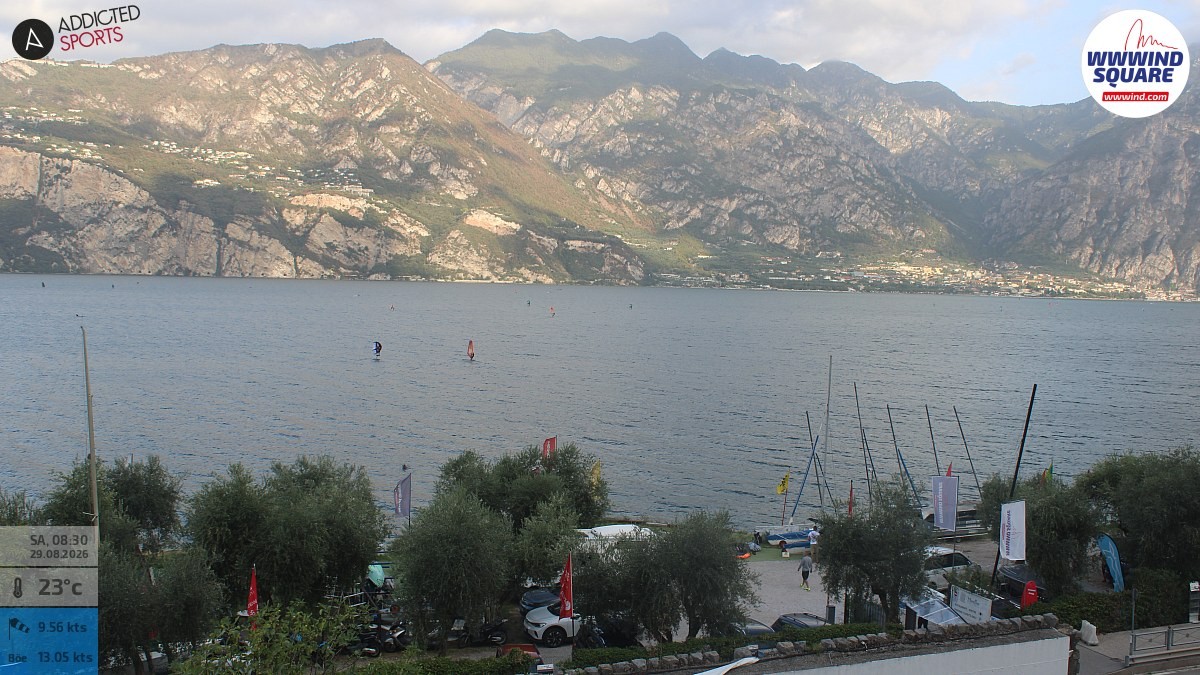 Archived image Webcam Lake Garda - Malcesine