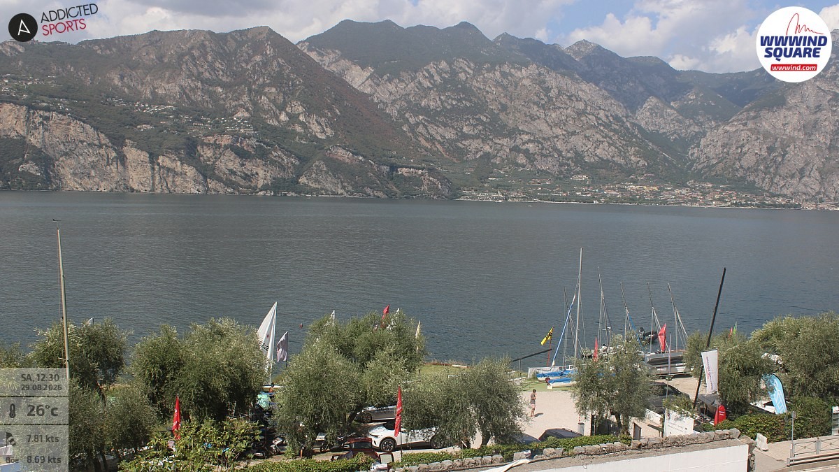 Archived image Webcam Lake Garda - Malcesine