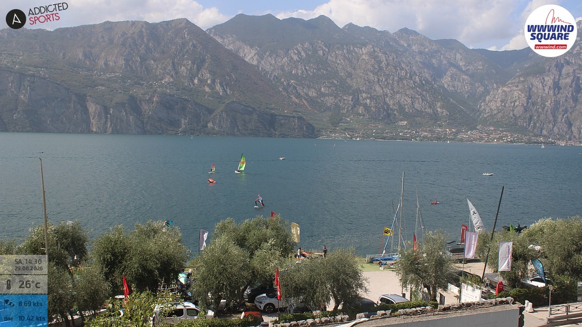 Archived image Webcam Lake Garda - Malcesine