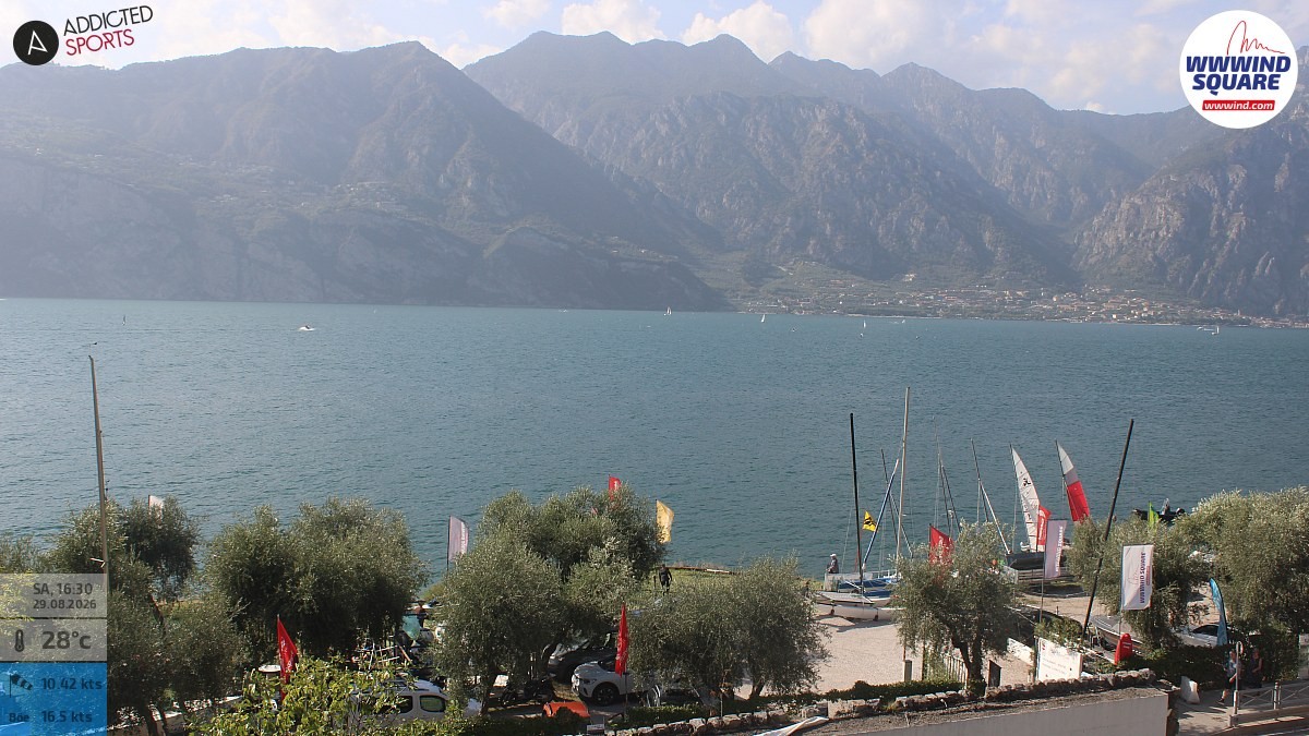 Archived image Webcam Lake Garda - Malcesine