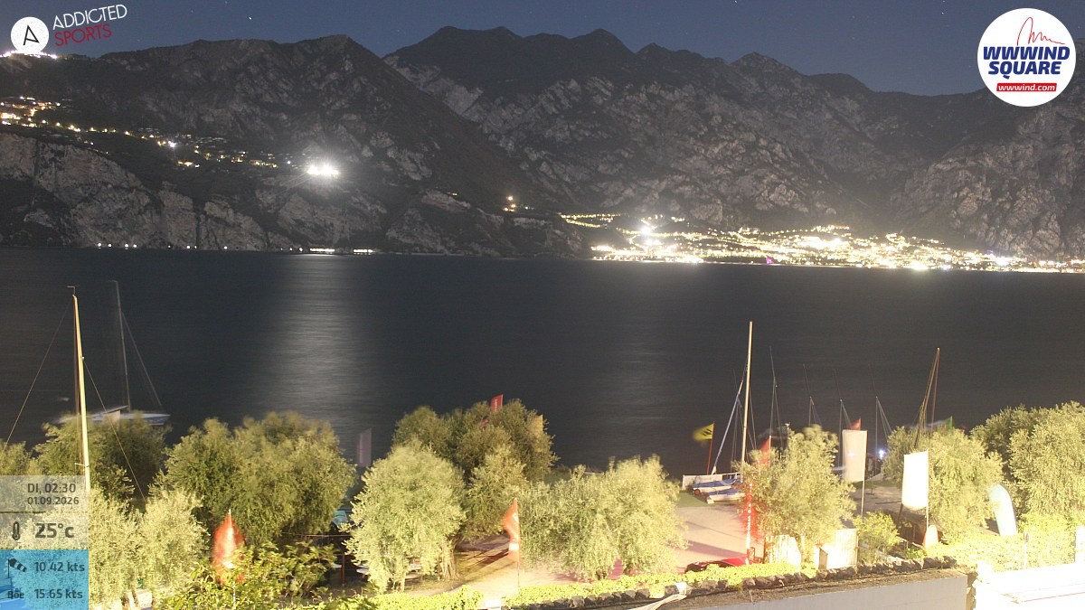 Archived image Webcam Lake Garda - Malcesine