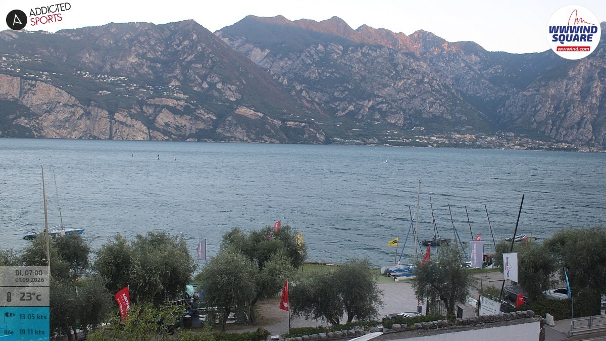 Archived image Webcam Lake Garda - Malcesine