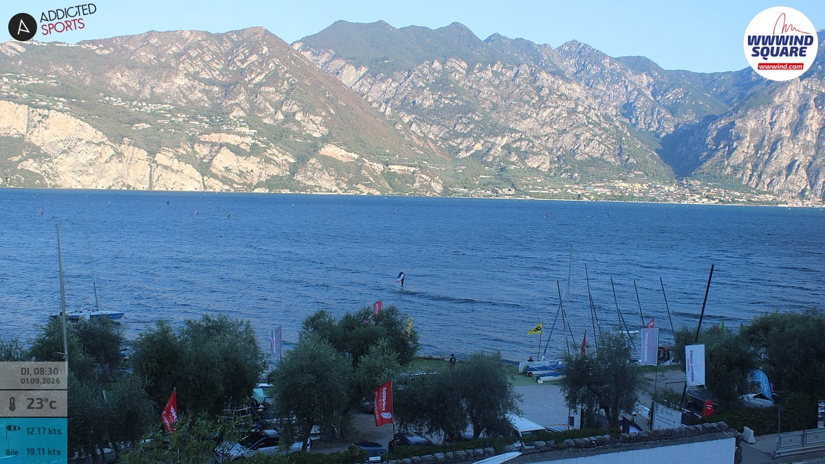 Archived image Webcam Lake Garda - Malcesine