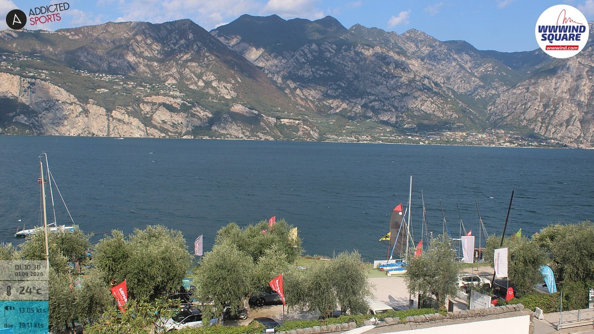 Archived image Webcam Lake Garda - Malcesine