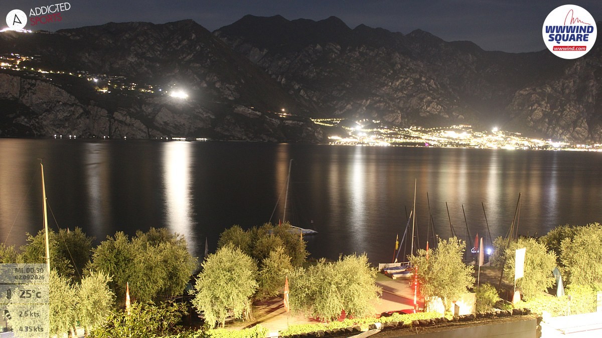 Archived image Webcam Lake Garda - Malcesine