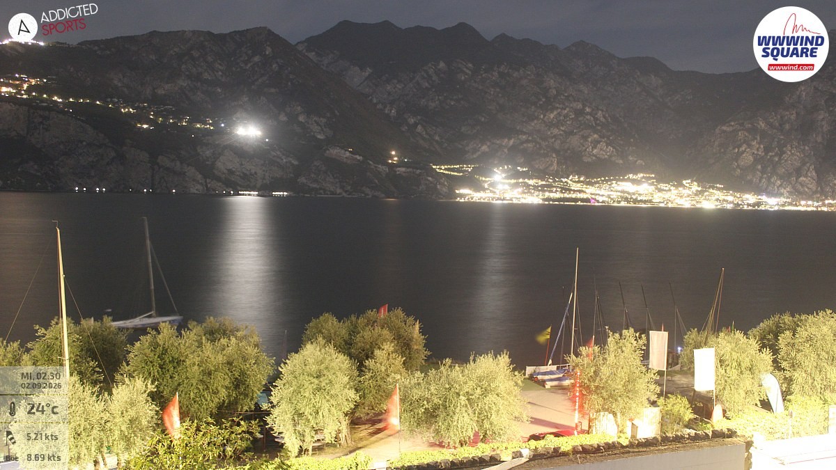 Archived image Webcam Lake Garda - Malcesine